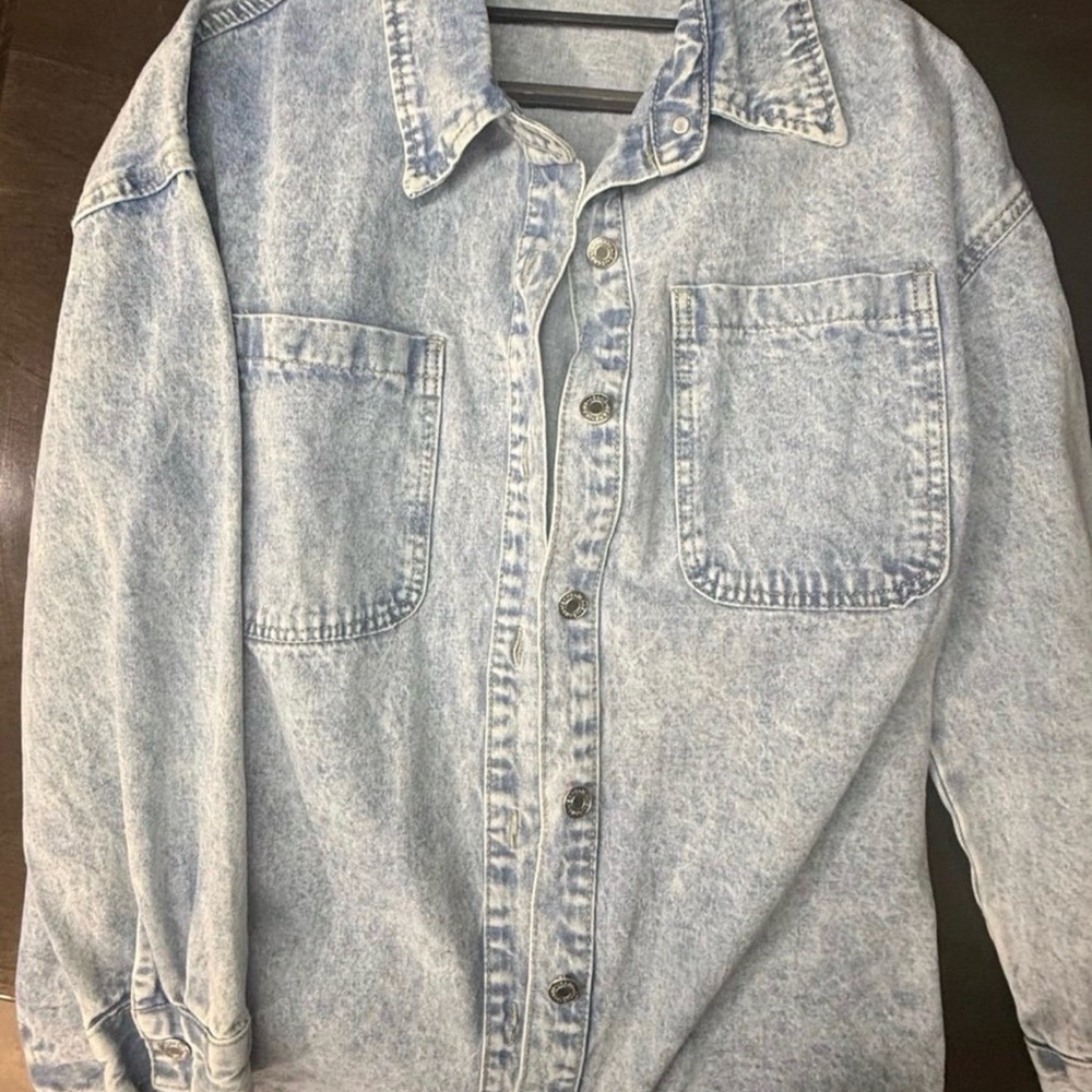 Light Blue Denim Shirt